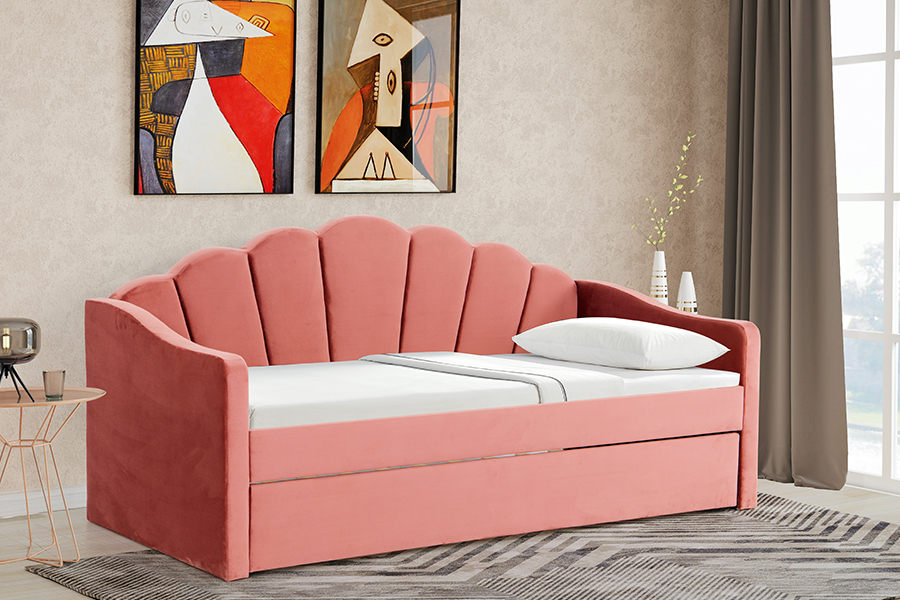 4270 Dnevni kauč Morandi Pink Krevet