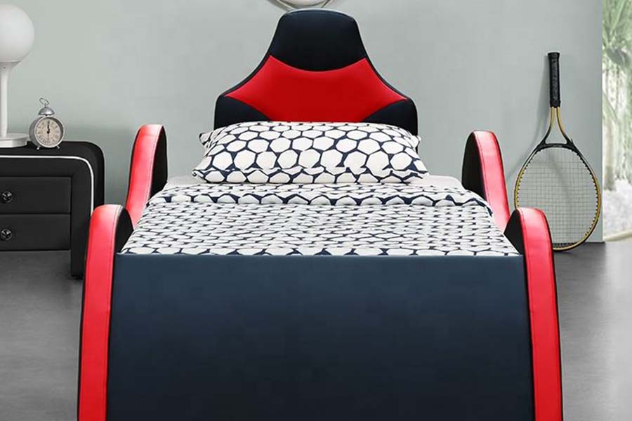 1510 Kožni krevet Cool Shape Automobilski kreveti za djecu