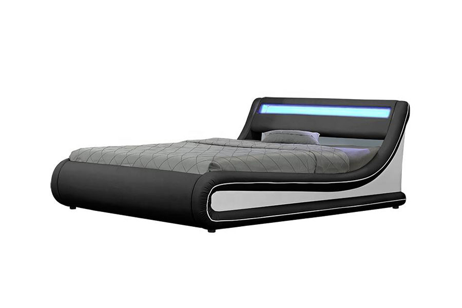 1138-1G Valoviti LED plinski krevet od otomanske PU kože