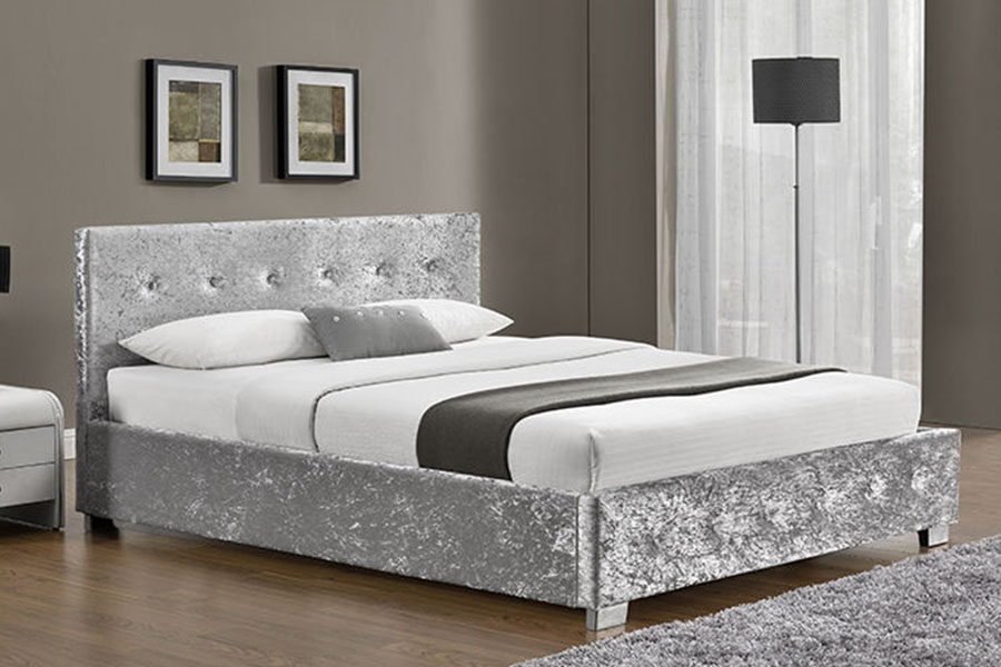 1191G tkanina Osmanlijski king size tapecirani okvir kreveta za pohranu