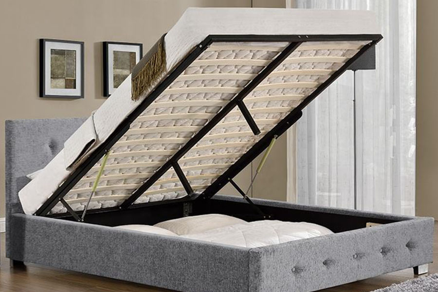 1191G tkanina Osmanlijski king size tapecirani okvir kreveta za pohranu
